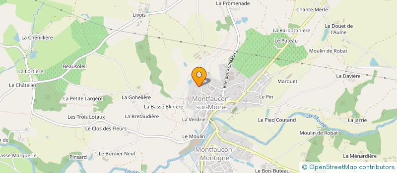 localisation de l'entreprise MADAME BERENGERE MOIRE  SEVREMOINE