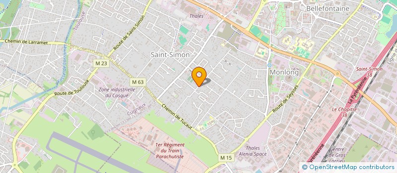 localisation de l'entreprise MADAME BERENGERE MORICONI à TOULOUSE