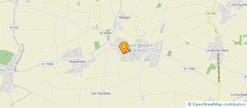 localisation de l'entreprise MADAME BERENGERE MUNOS  SAINT-MEDARD-D'AUNIS