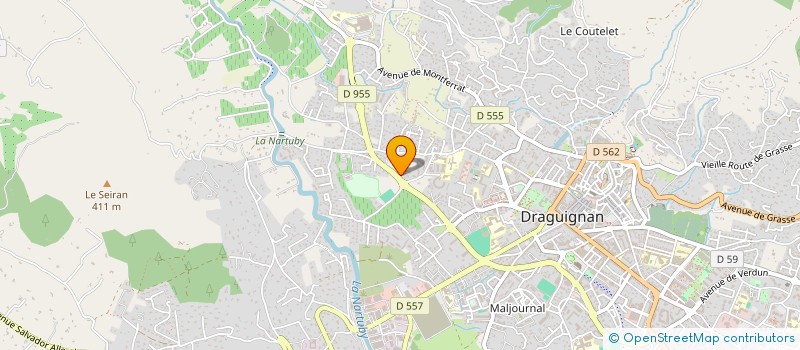 localisation de l'entreprise MADAME BERENGERE ONDET  DRAGUIGNAN