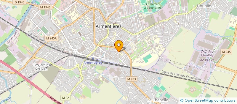 localisation de l'entreprise MADAME BERENGERE PICAVAIS  ARMENTIERES