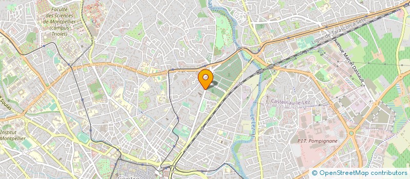 localisation de l'entreprise MADAME BERENGERE POYET à MONTPELLIER