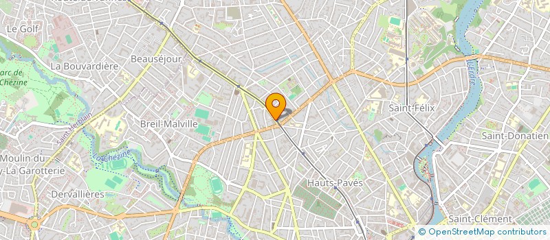 localisation de l'entreprise MADAME BERENGERE QUER à NANTES