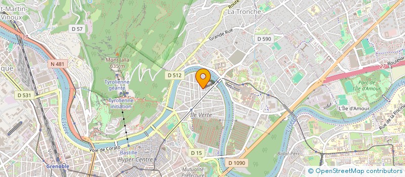 localisation de l'entreprise MADAME BERENGERE RASCALOU à GRENOBLE