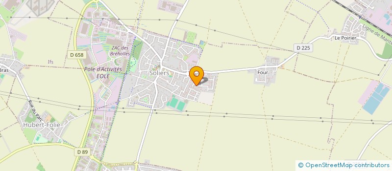 localisation de l'entreprise MADAME BERENGERE SALZE  SOLIERS