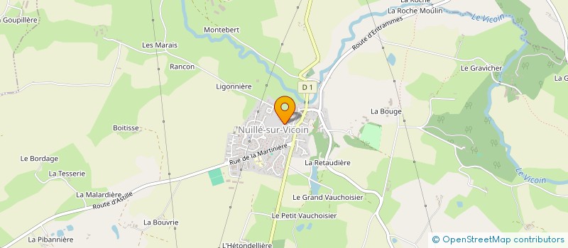 localisation de l'entreprise MADAME BERENGERE SUREAU  NUILLE-SUR-VICOIN