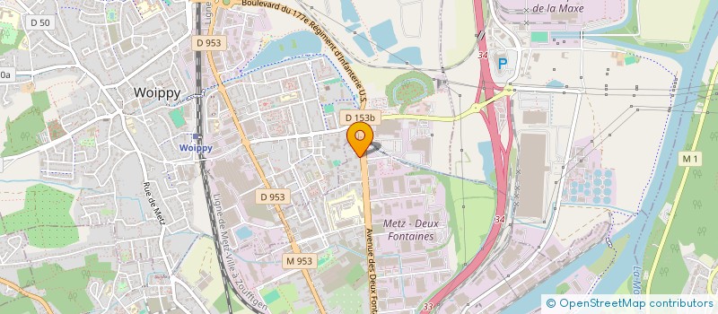 localisation de l'entreprise MADAME BERENGERE THIEL  METZ