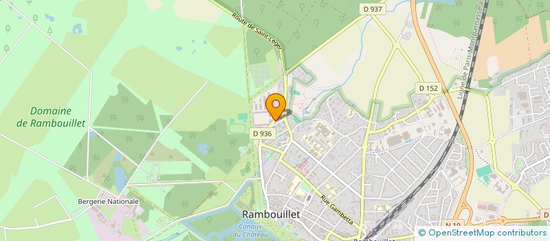 localisation de l'entreprise MADAME BERENGERE VAZ à RAMBOUILLET