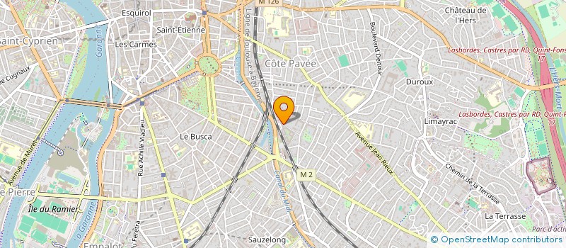 localisation de l'entreprise MADAME BERENGERE VUATHIER à TOULOUSE