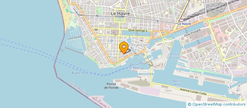 localisation de l'entreprise MADAME BERENGERE WERY à LE HAVRE