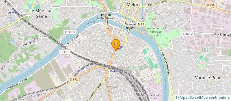 localisation de l'entreprise MADAME BERENICE ANTOINE à MELUN