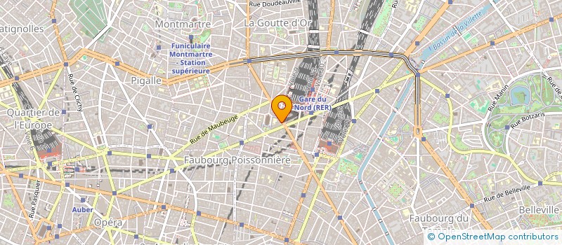 localisation de l'entreprise MADAME BERENICE BERENICE COURTIN  PARIS