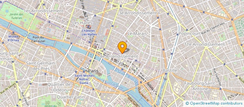 localisation de l'entreprise MADAME BERENICE BIGOT  PARIS