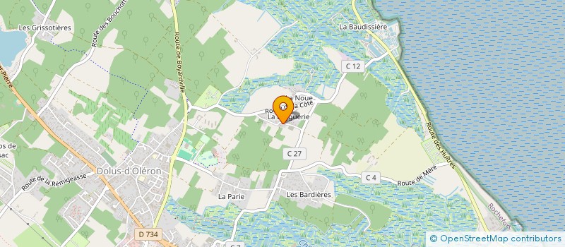 localisation de l'entreprise MADAME BERENICE BINEAU  DOLUS-D'OLERON