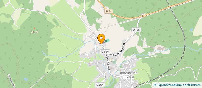 localisation de l'entreprise MADAME BERENICE BLAISON  FONTAINE-LES-LUXEUIL