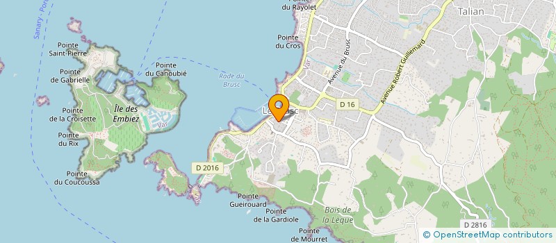localisation de l'entreprise MADAME BERENICE BODELLE à SIX FOURS LES PLAGES