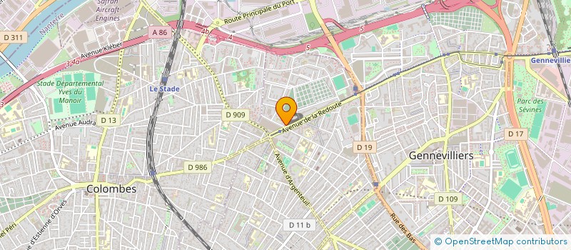 localisation de l'entreprise MADAME BERENICE BOUCHON à ASNIERES-SUR-SEINE
