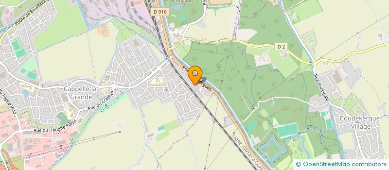 localisation de l'entreprise MADAME BERENICE BOURIEZ  CAPPELLE-LA-GRANDE