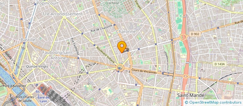 localisation de l'entreprise MADAME BERENICE CAMAJI  PARIS