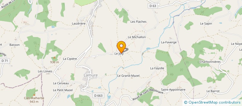 localisation de l'entreprise MADAME BERENICE CARLES  LARAJASSE