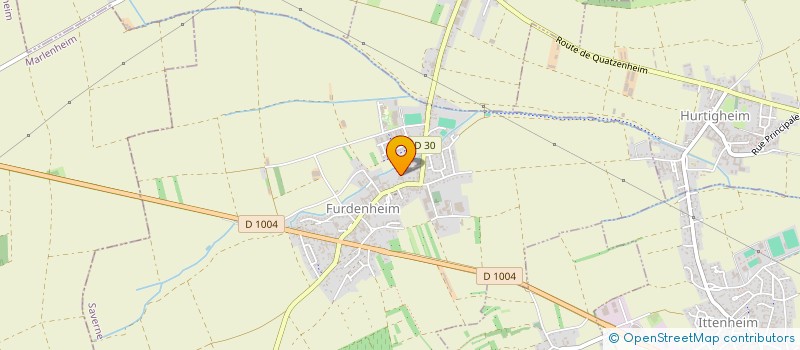 localisation de l'entreprise MADAME BERENICE CHARPENTIER  FURDENHEIM