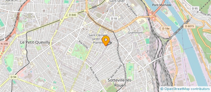 localisation de l'entreprise MADAME BERENICE D'EU  ROUEN