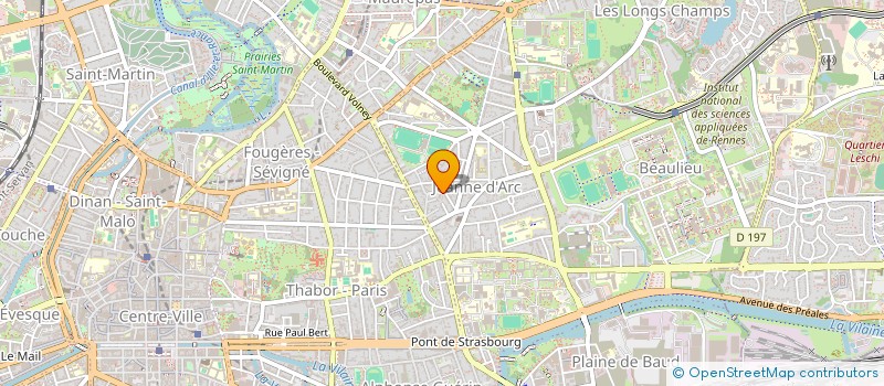 localisation de l'entreprise MADAME BERENICE DAY  RENNES