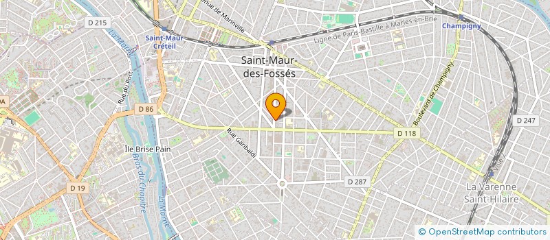 localisation de l'entreprise MADAME BERENICE DEHAUT à SAINT-MAUR-DES-FOSSES