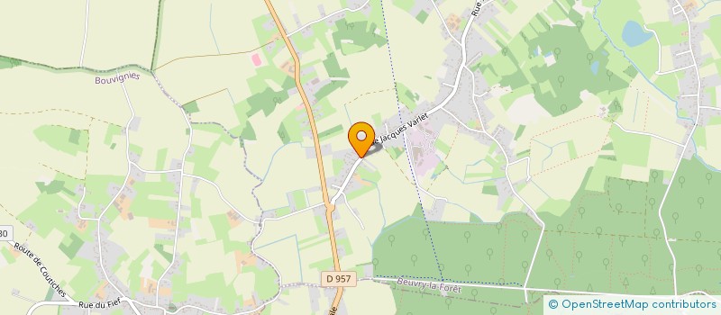 localisation de l'entreprise MADAME BERENICE DENIS  LANDAS