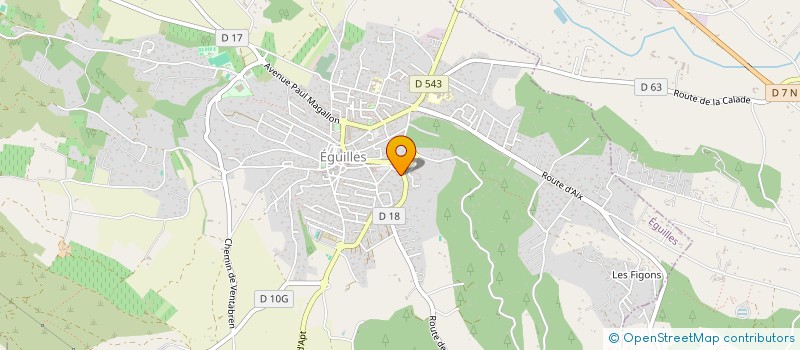 localisation de l'entreprise MADAME BERENICE DESNOTS  EGUILLES