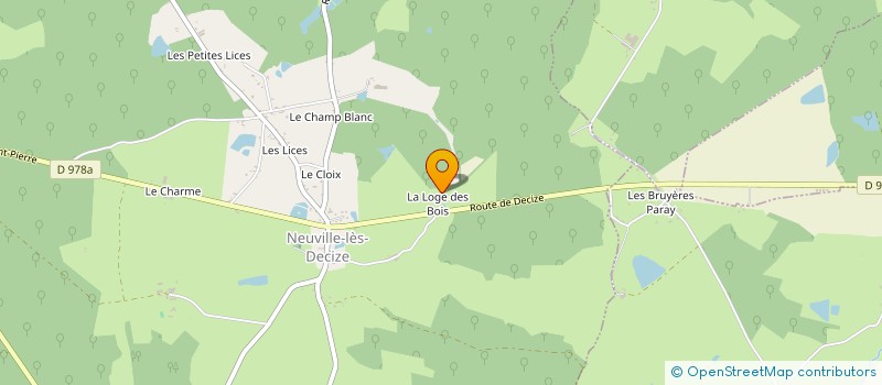 localisation de l'entreprise MADAME BERENICE DRAGAN à NEUVILLE-LES-DECIZE