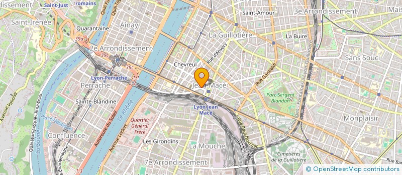 localisation de l'entreprise MADAME BERENICE DRAP  LYON