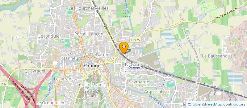 localisation de l'entreprise MADAME BERENICE ELOI  ORANGE