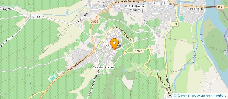 localisation de l'entreprise MADAME BERENICE FAGU  SANCERRE