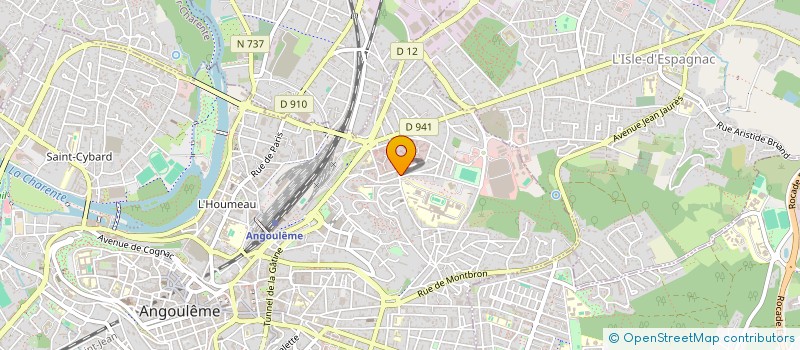 localisation de l'entreprise MADAME BERENICE FAILLE à ANGOULEME