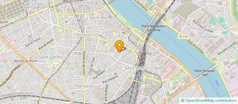 localisation de l'entreprise MADAME BERENICE FONTAN à BORDEAUX