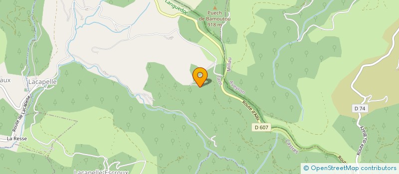 localisation de l'entreprise MADAME BERENICE FRAIS  LACAPELLE-ESCROUX