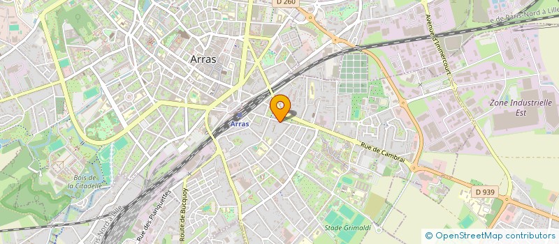 localisation de l'entreprise MADAME BERENICE GOVIN  MARQUION