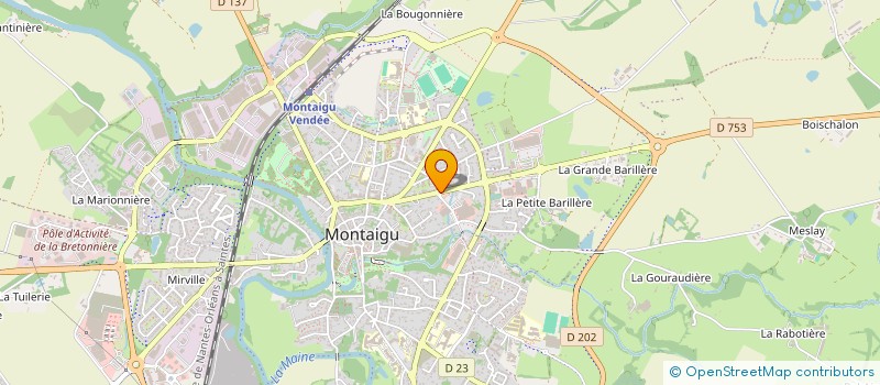 localisation de l'entreprise MADAME BERENICE GUIGNARD à LA CHAPELLE-SUR-ERDRE