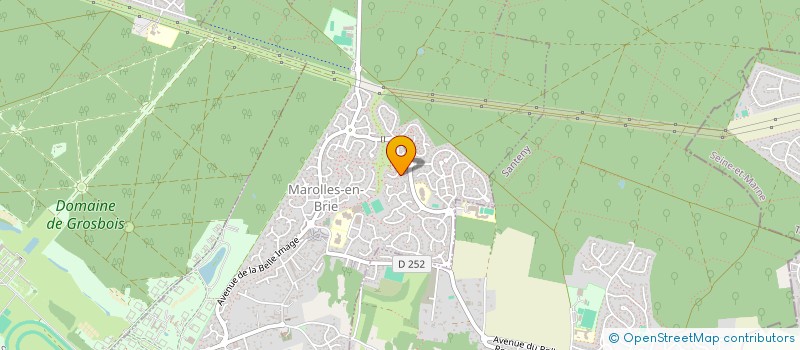 localisation de l'entreprise MADAME BERENICE GUY RUBIN  MAROLLES-EN-BRIE