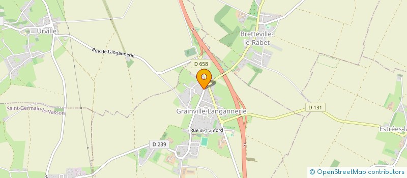 localisation de l'entreprise MADAME BERENICE HARTMANN  URVILLE