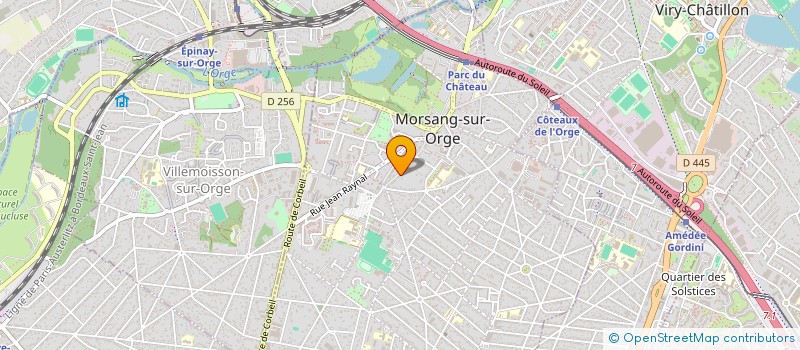 localisation de l'entreprise MADAME BERENICE LEJEUNE à MORSANG-SUR-ORGE