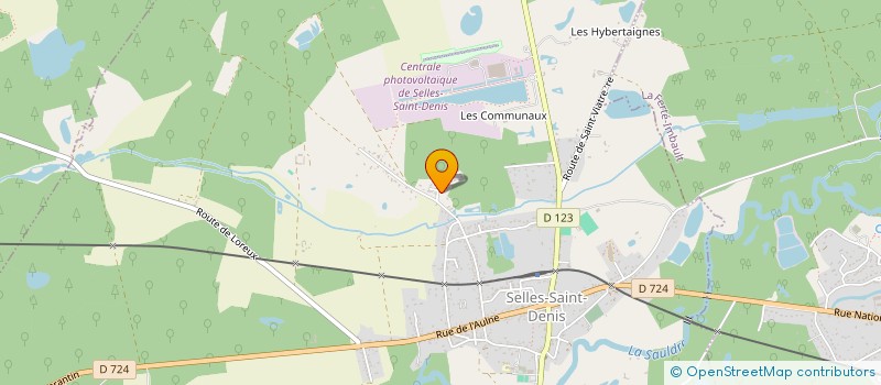 localisation de l'entreprise MADAME BERENICE MARTEAU  SELLES-SAINT-DENIS