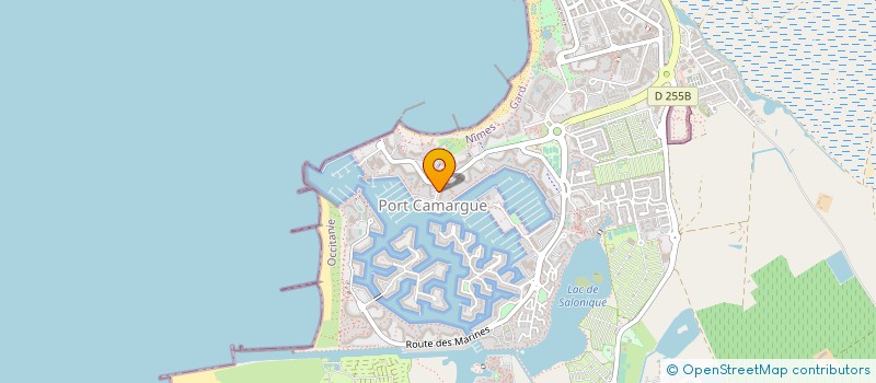 localisation de l'entreprise MADAME BERENICE MATHON  LE GRAU-DU-ROI