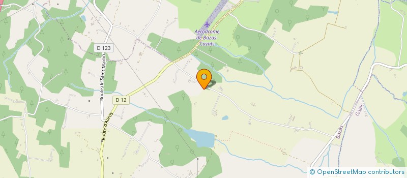 localisation de l'entreprise MADAME BERENICE MOLET  BAZAS