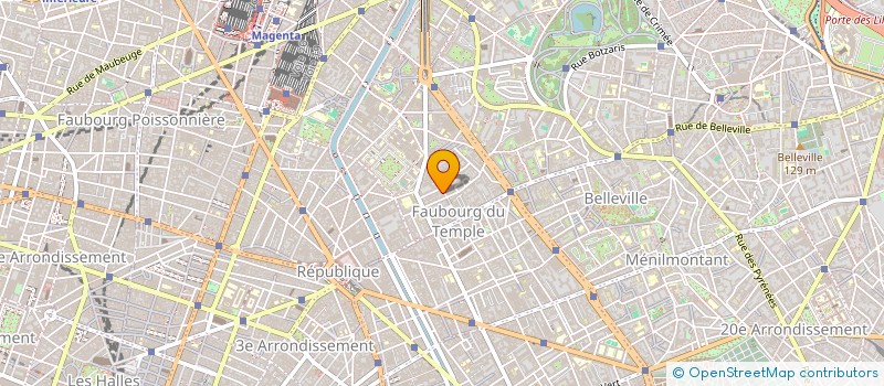 localisation de l'entreprise MADAME BERENICE RAVAILLE  PARIS