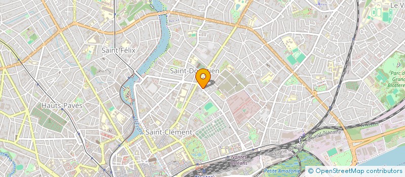 localisation de l'entreprise MADAME BERENICE REUCHERAND  NANTES