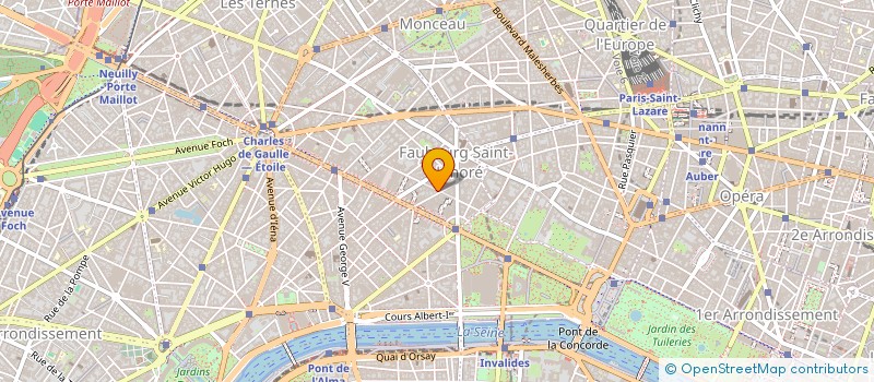 localisation de l'entreprise MADAME BERENICE ROBAGLIA  PARIS