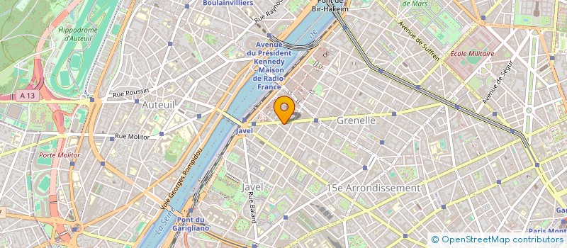 localisation de l'entreprise MADAME BERENICE-SABINE HENRY  PARIS