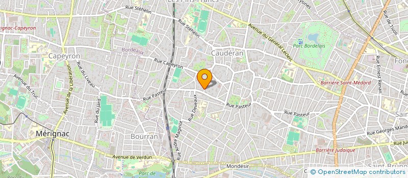 localisation de l'entreprise MADAME BERENICE VIDAL  BORDEAUX